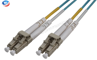 cabo OM3 UPC dos 10M Fiber Optic Patch à ligação em ponte da fibra multimodo do LC