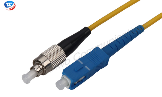 ST multimodo simples amigável do cabo de remendo da fibra ótica de Eco à ligação em ponte da fibra do LC